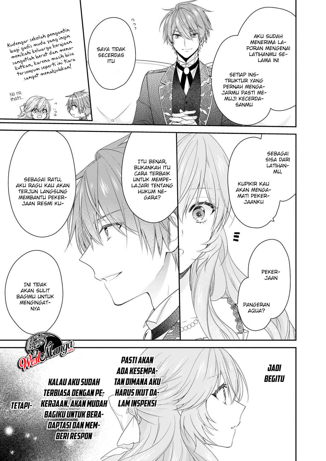 Akuyaku Reijou wa Ringoku no Outaishi ni Dekiai sareru Chapter 17 - Halaman 10