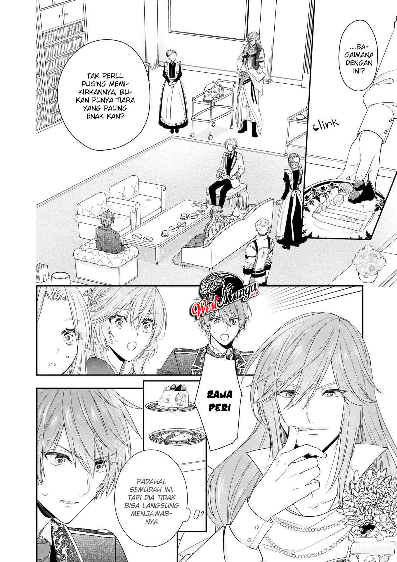 Akuyaku Reijou wa Ringoku no Outaishi ni Dekiai sareru Chapter 17 - Halaman 35