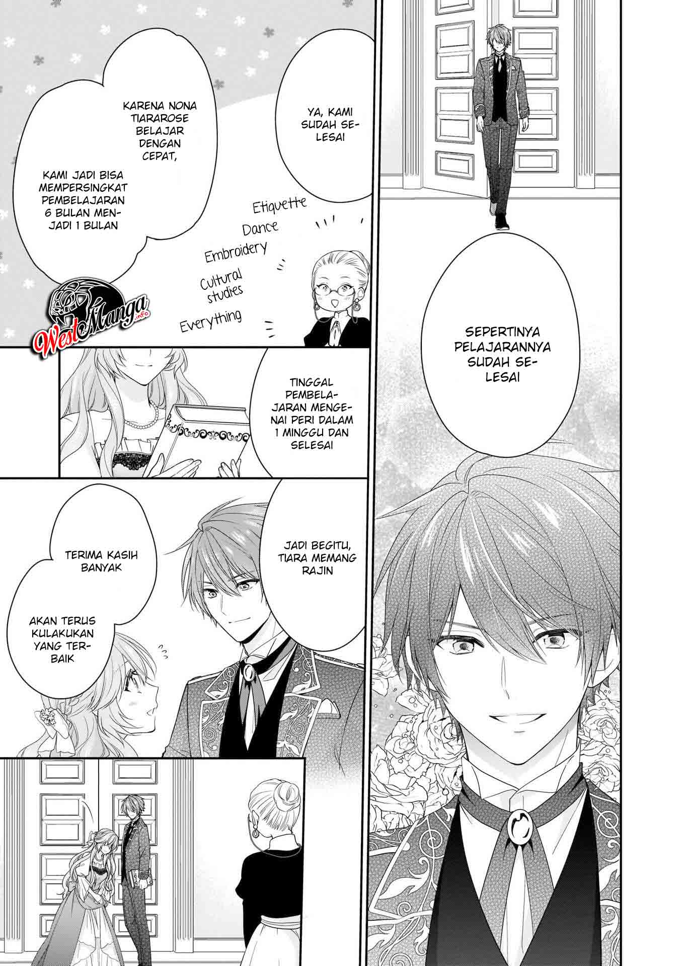 Akuyaku Reijou wa Ringoku no Outaishi ni Dekiai sareru Chapter 17 - Halaman 8