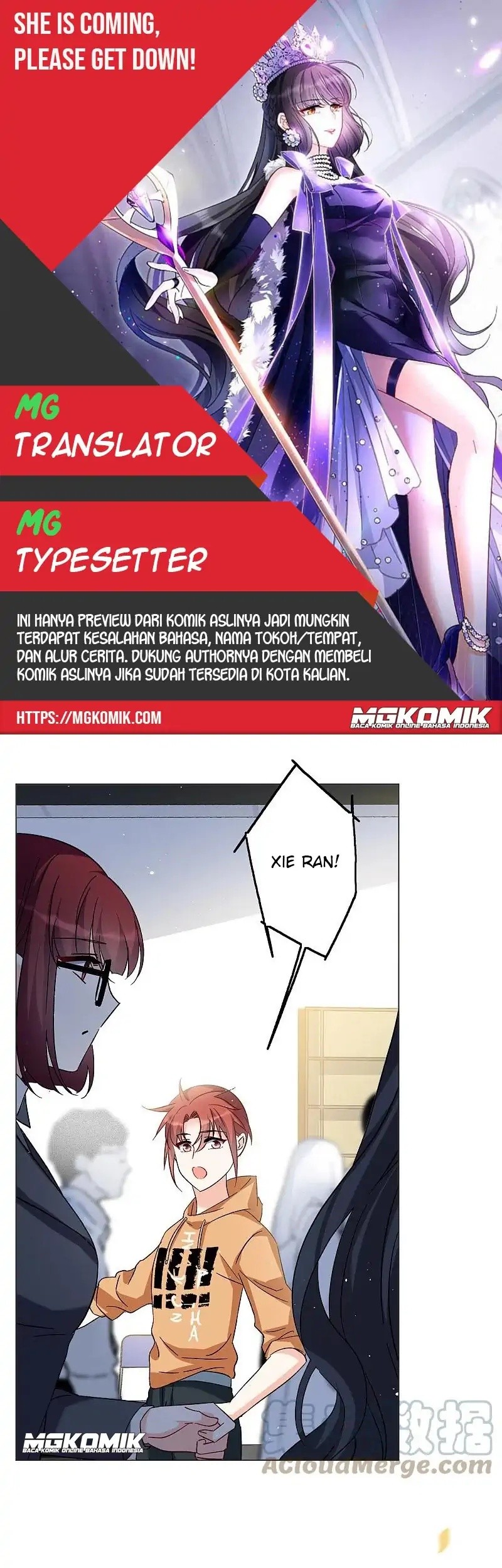 Komik She Is Coming, Please Get Down! Chapter 69.2 gambar 1