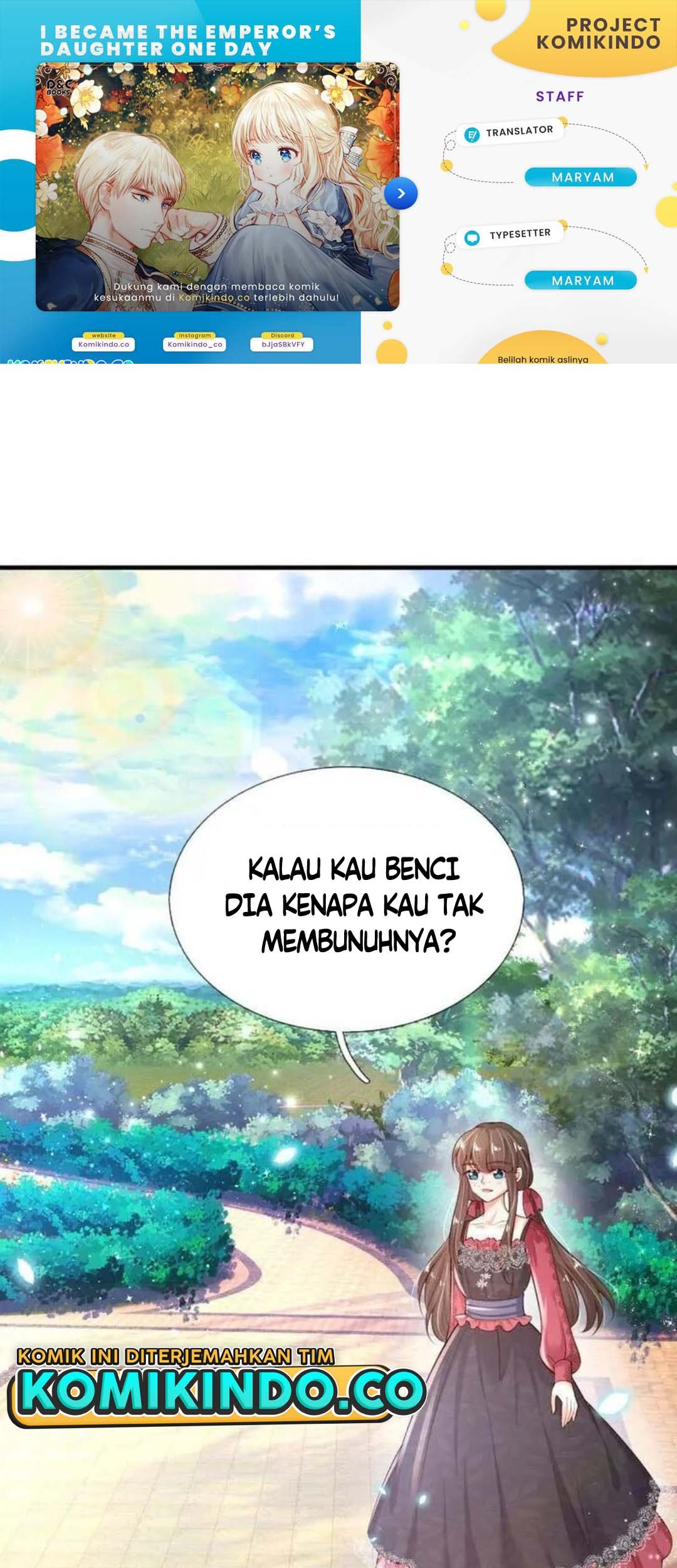 Komik I Became The Emperor’s Daughter One Day Chapter 150 gambar 1