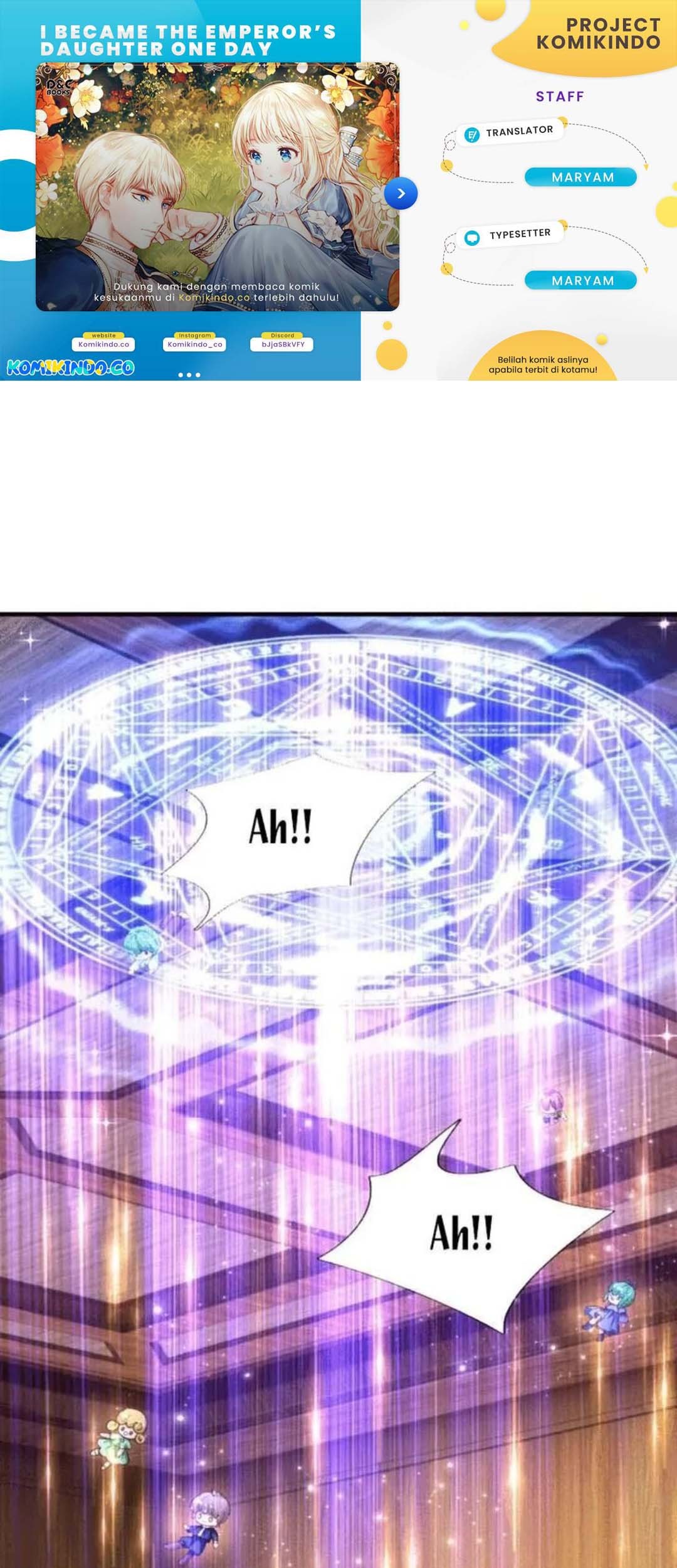 Komik I Became The Emperor’s Daughter One Day Chapter 154 gambar 1