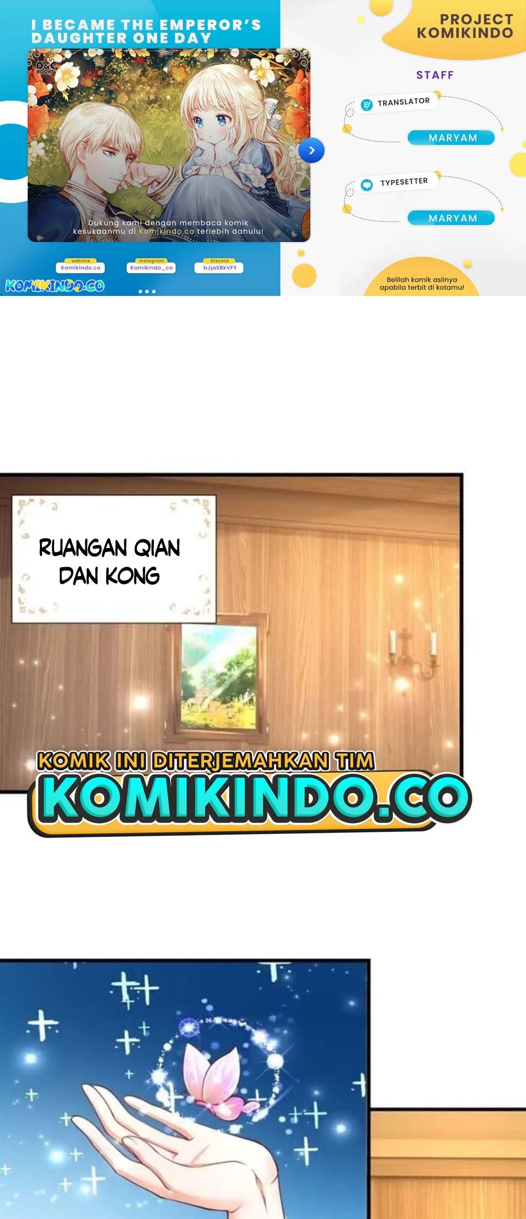 Komik I Became The Emperor’s Daughter One Day Chapter 153 gambar 1