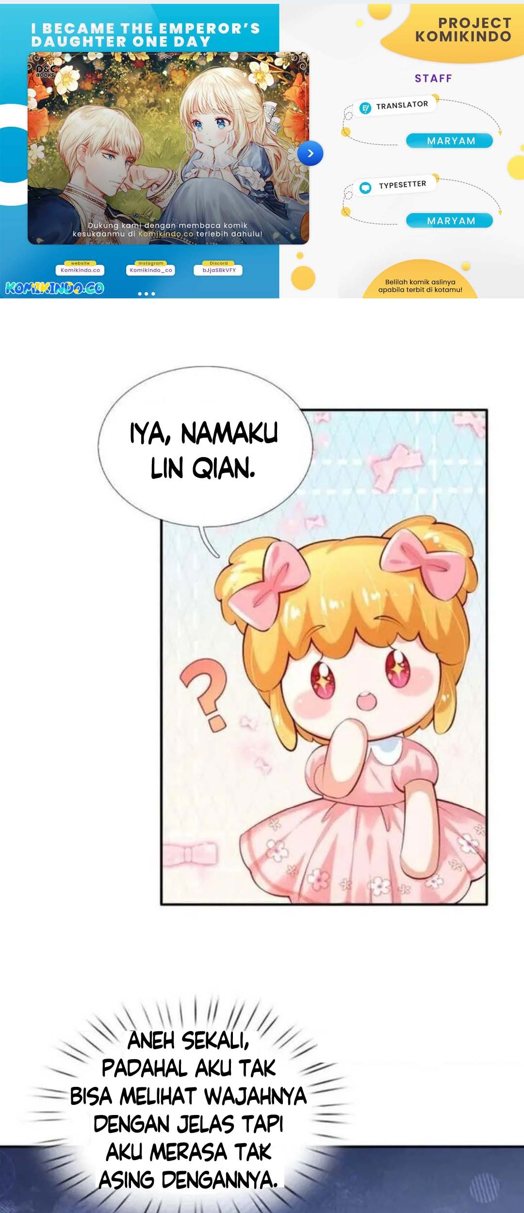 Komik I Became The Emperor’s Daughter One Day Chapter 156 gambar 1