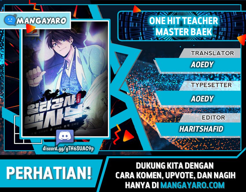Komik Number One Star Instructor Master Baek Chapter 23.1 gambar 1