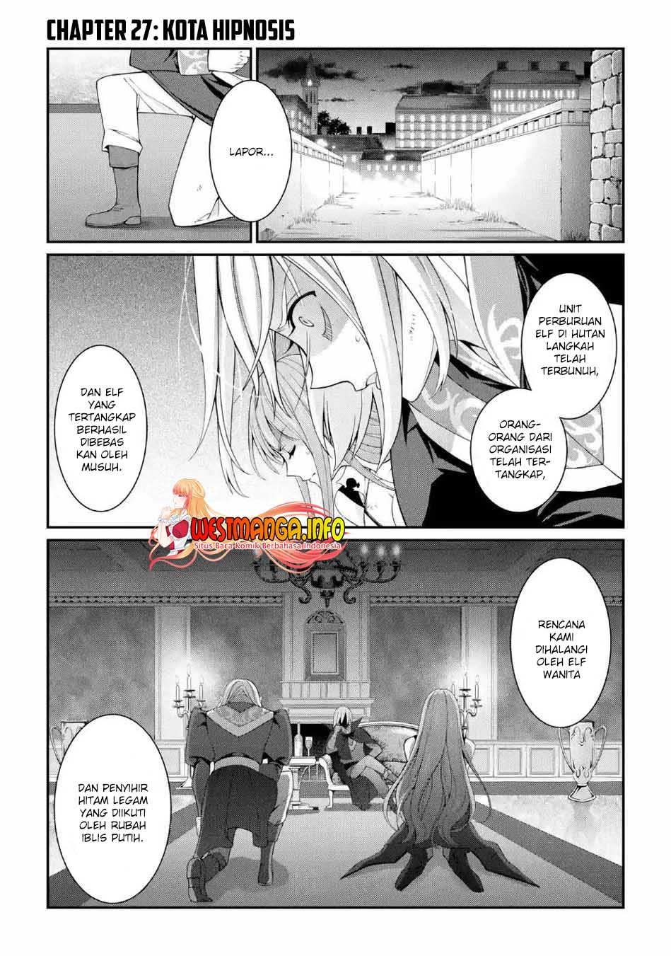 Manga Shikkoku tsukai no saikyo yusha nakama zen’in ni uragira retanode saikyo no mamono Chapter 27 gambar 2