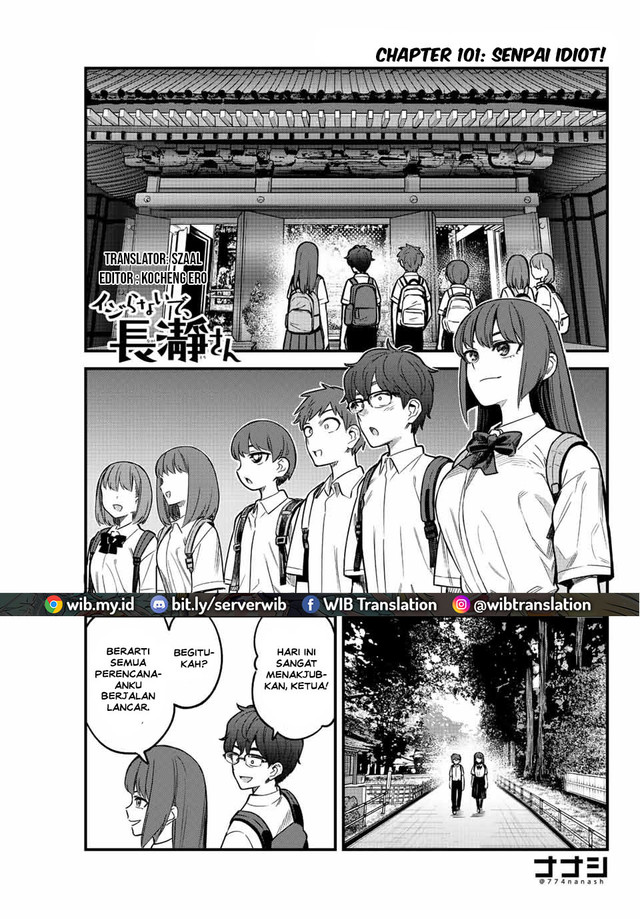 Komik Ijiranaide, Nagatoro-san Chapter 101 gambar 1