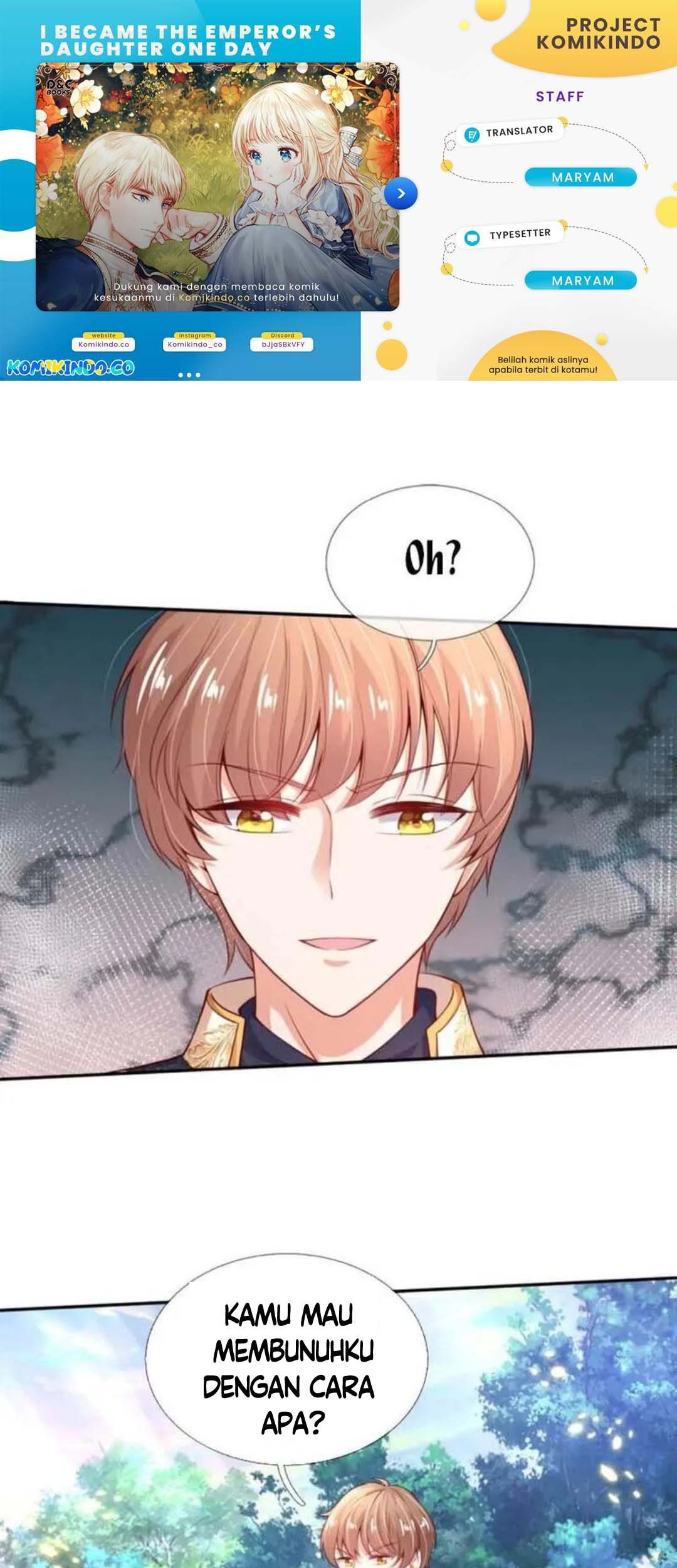Komik I Became The Emperor’s Daughter One Day Chapter 160 gambar 1