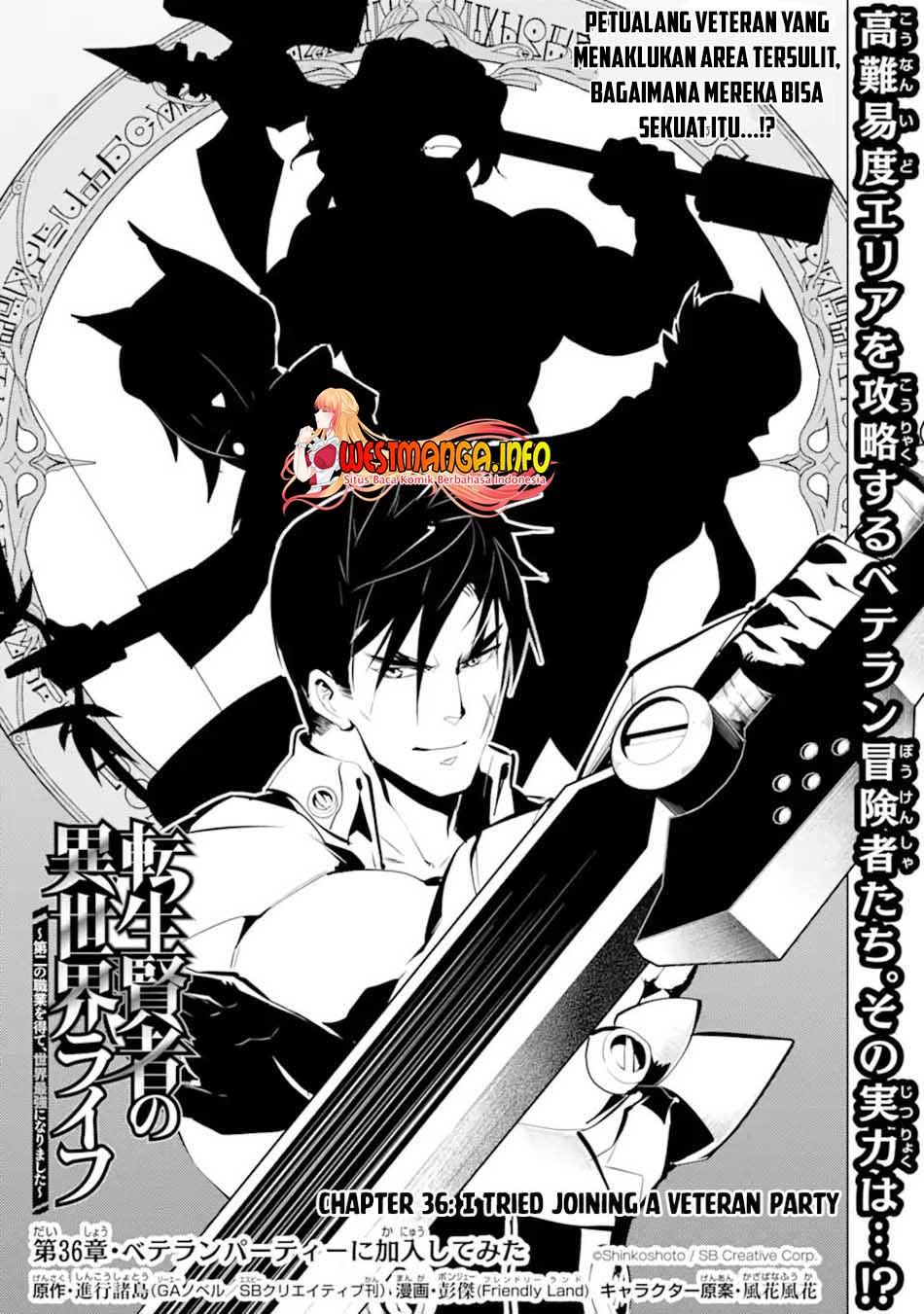 Manga Tensei Kenja no Isekai Raifu Chapter 36.1 gambar 2