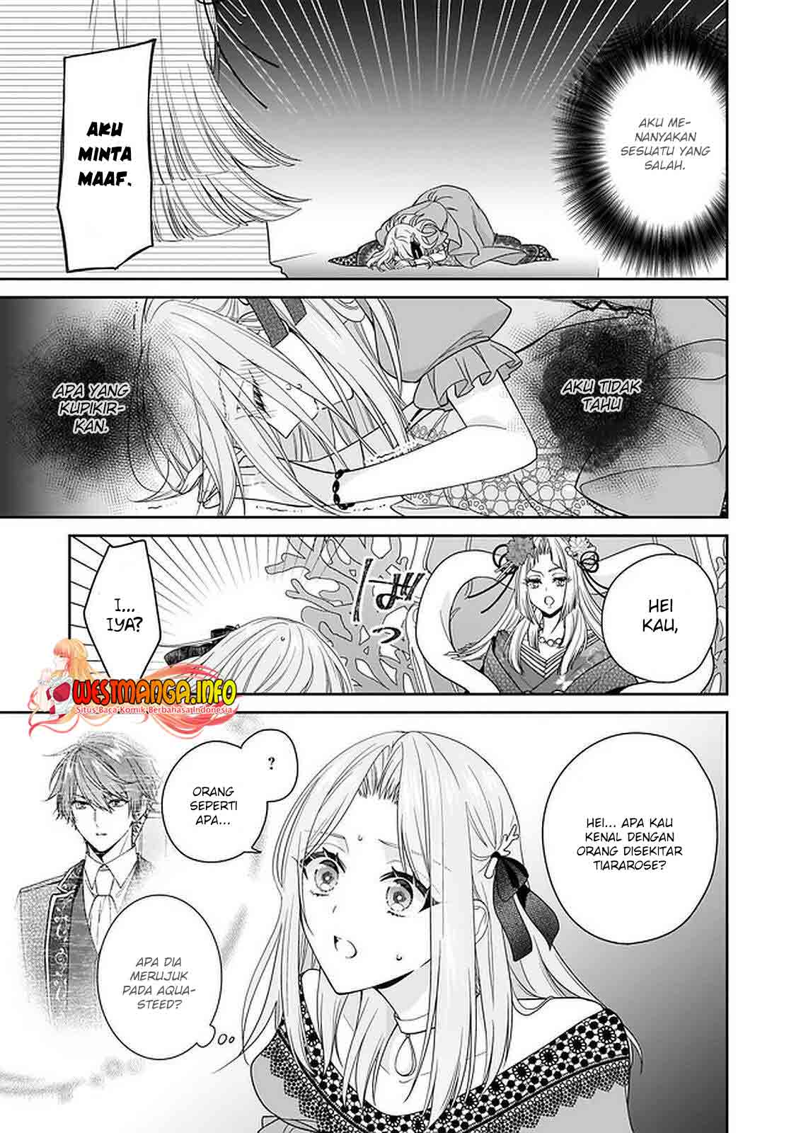 Akuyaku Reijou wa Ringoku no Outaishi ni Dekiai sareru Chapter 28 - Halaman 30