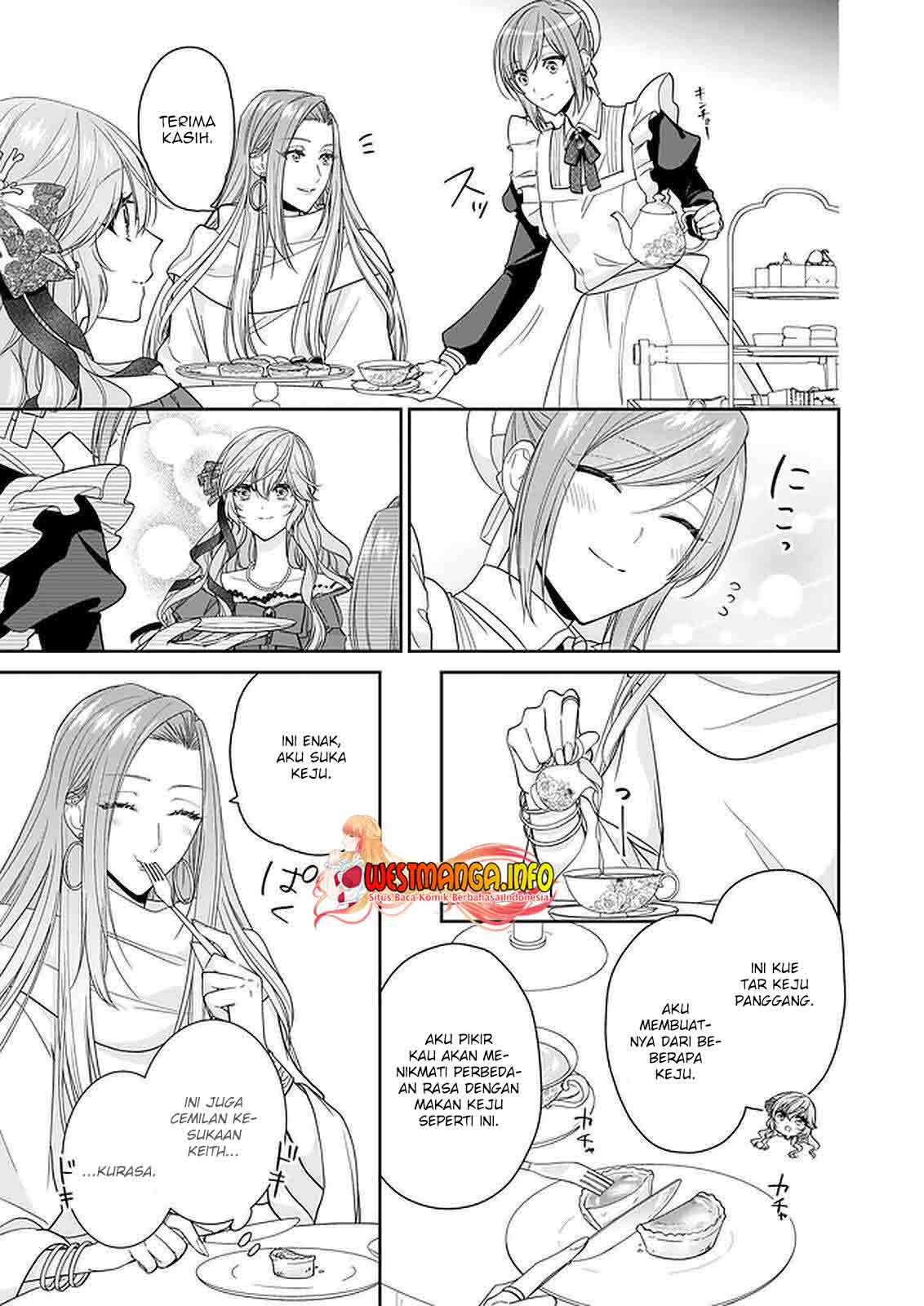Akuyaku Reijou wa Ringoku no Outaishi ni Dekiai sareru Chapter 28 - Halaman 7