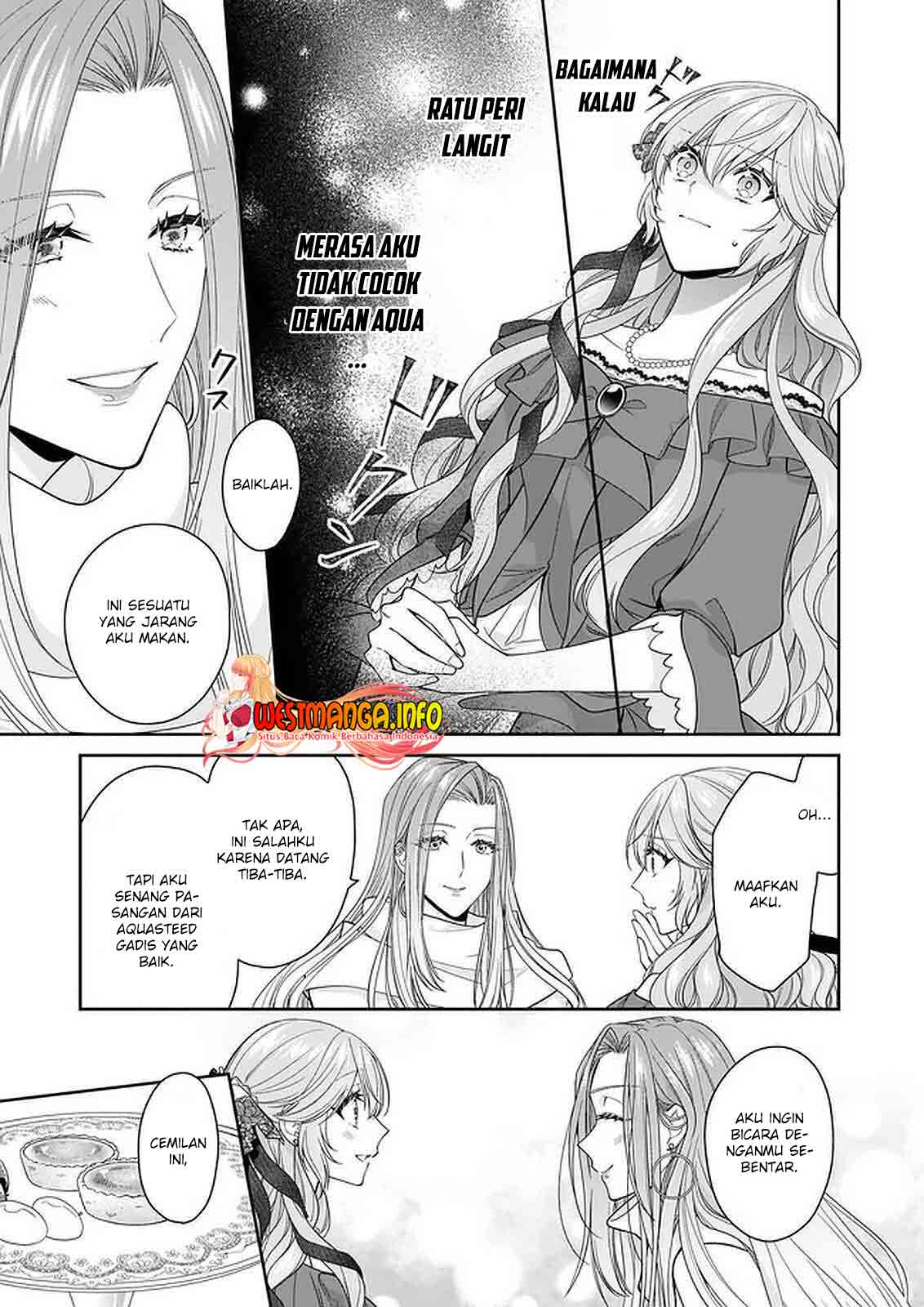 Akuyaku Reijou wa Ringoku no Outaishi ni Dekiai sareru Chapter 28 - Halaman 9
