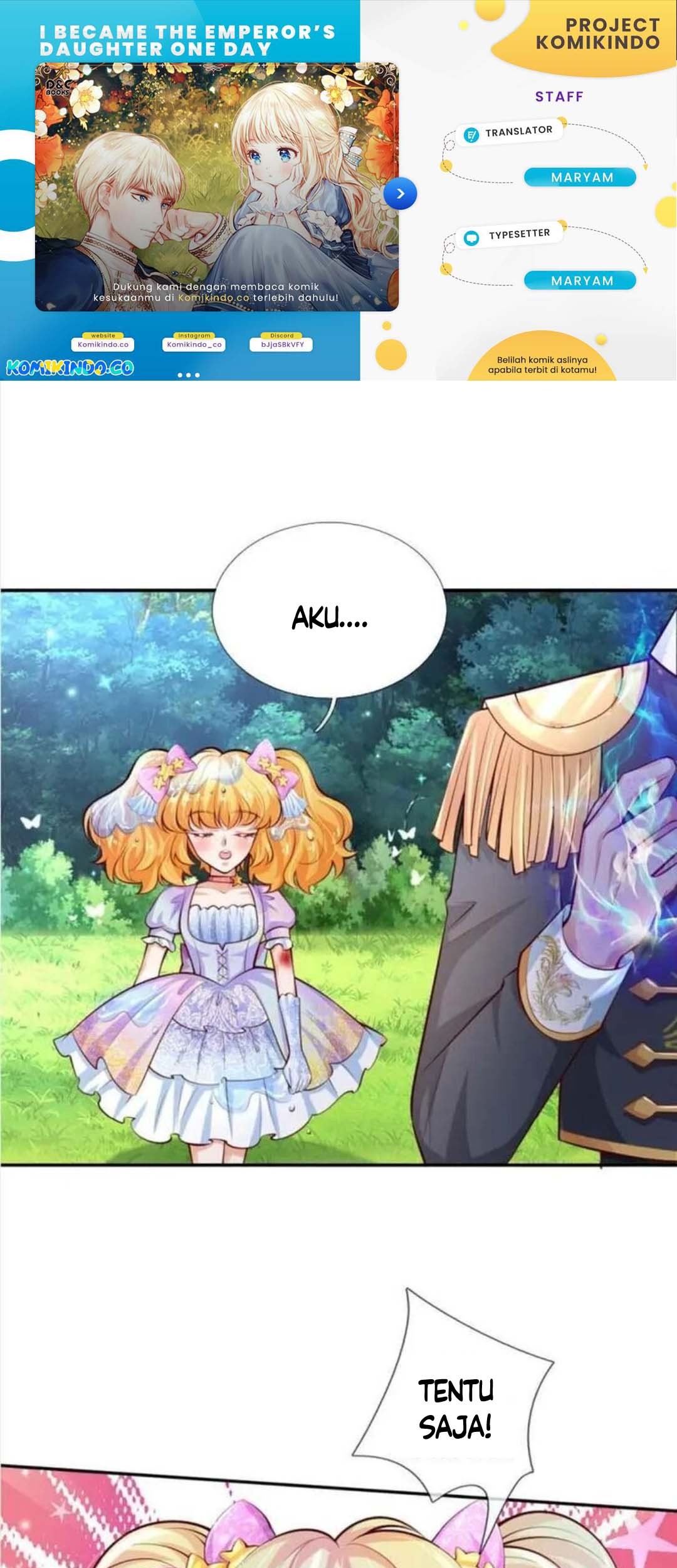 Komik I Became The Emperor’s Daughter One Day Chapter 166 gambar 1