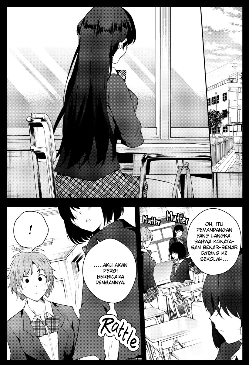 Mishiranu Joshikousei ni Kankensareta Mangaka no Hanashi Chapter 39.5 - Halaman 2