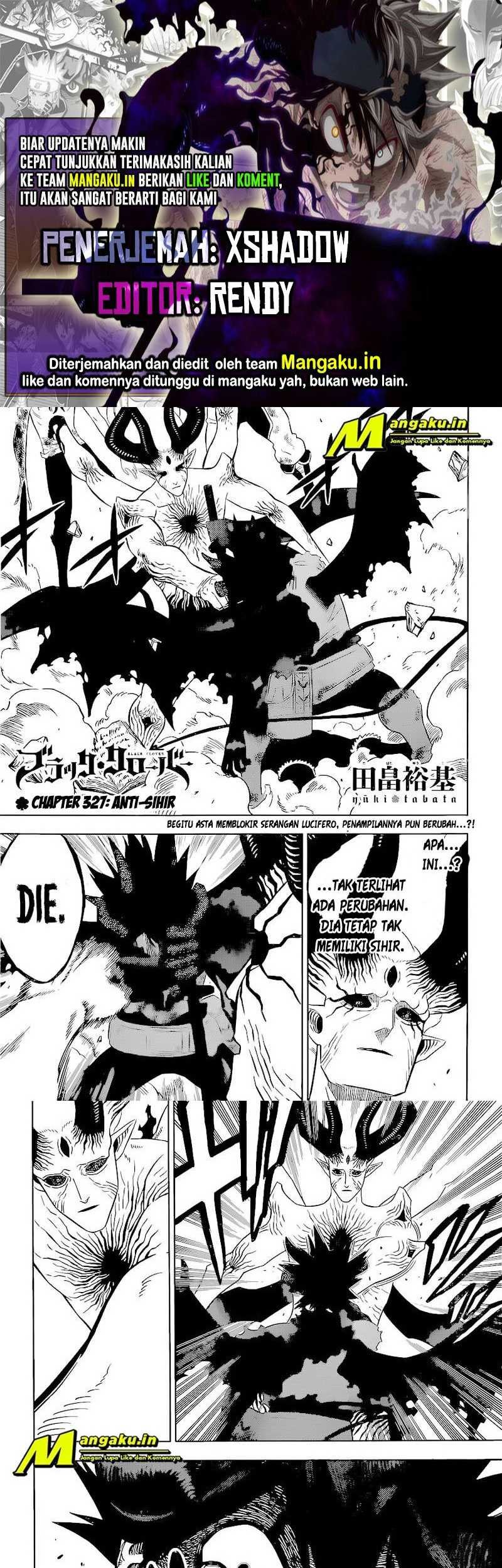 Komik Black Clover Chapter 327 gambar 1