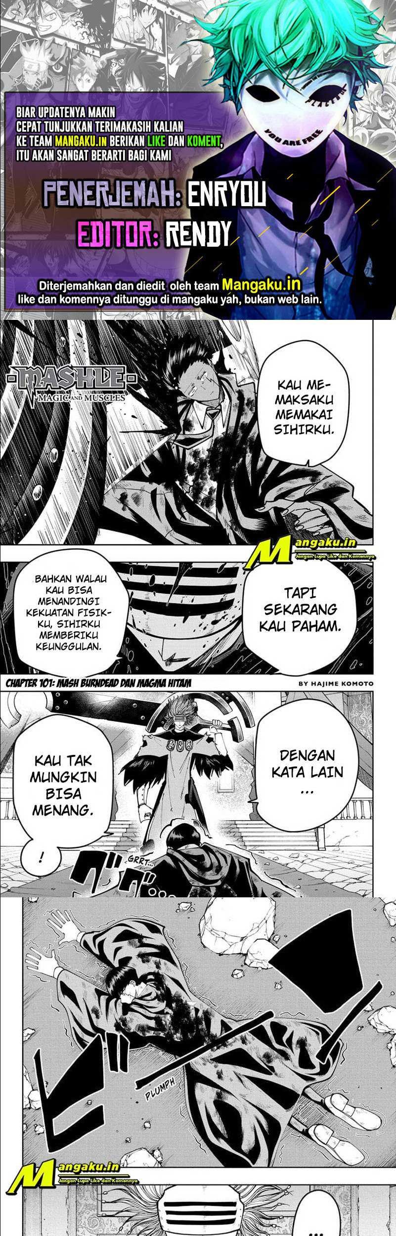 Komik Mashle: Magic and Muscles Chapter 101 gambar 1