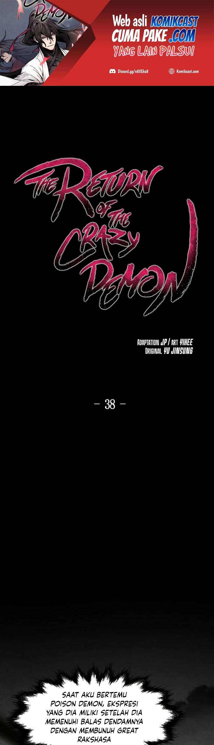 Manhwa Return of the Mad Demon Chapter 38 gambar 2