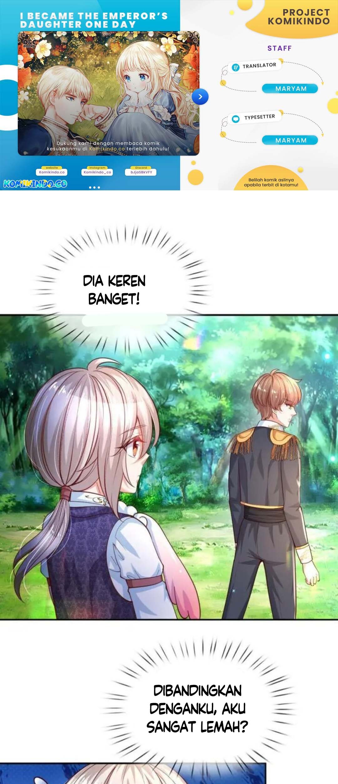 Komik I Became The Emperor’s Daughter One Day Chapter 174 gambar 1