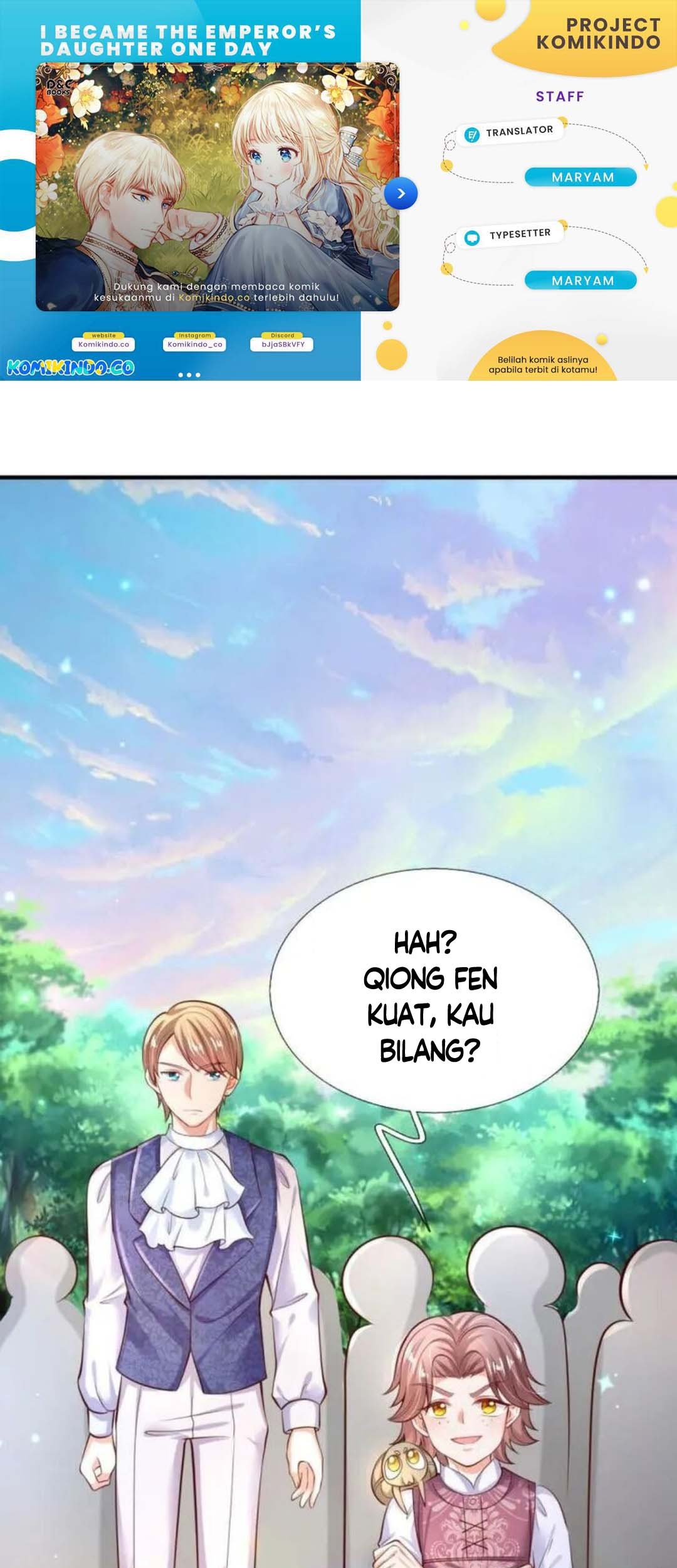 Komik I Became The Emperor’s Daughter One Day Chapter 173 gambar 1