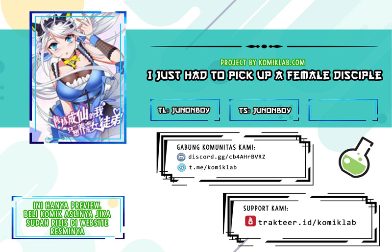 Komik I Just Had to Pick up a Female Disciple Chapter 09 gambar 1