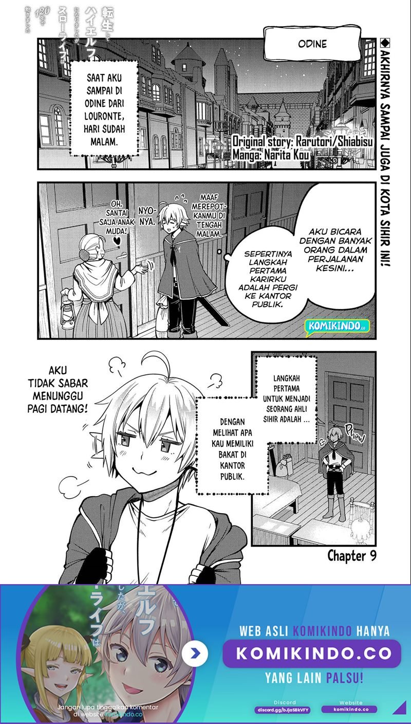Manga Tensei Shite High Elf ni Narimashitaga, Slow Life wa 120-nen de Akimashita Chapter 09 gambar 2