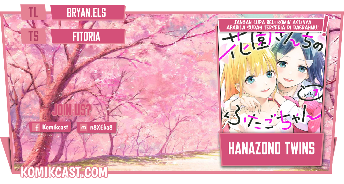 Komik Hanazono Twins Chapter 70 gambar 1