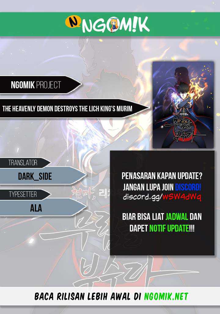 Komik The Heavenly Demon Destroys the Lich King’s Murim Chapter 34 gambar 1