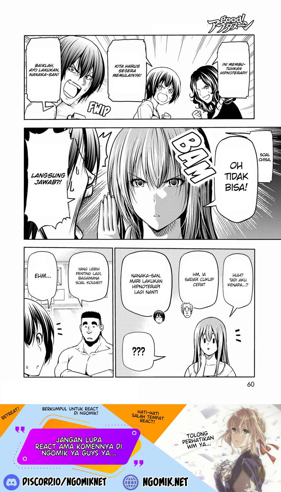 Manga Grand Blue Chapter 73.2 gambar 2