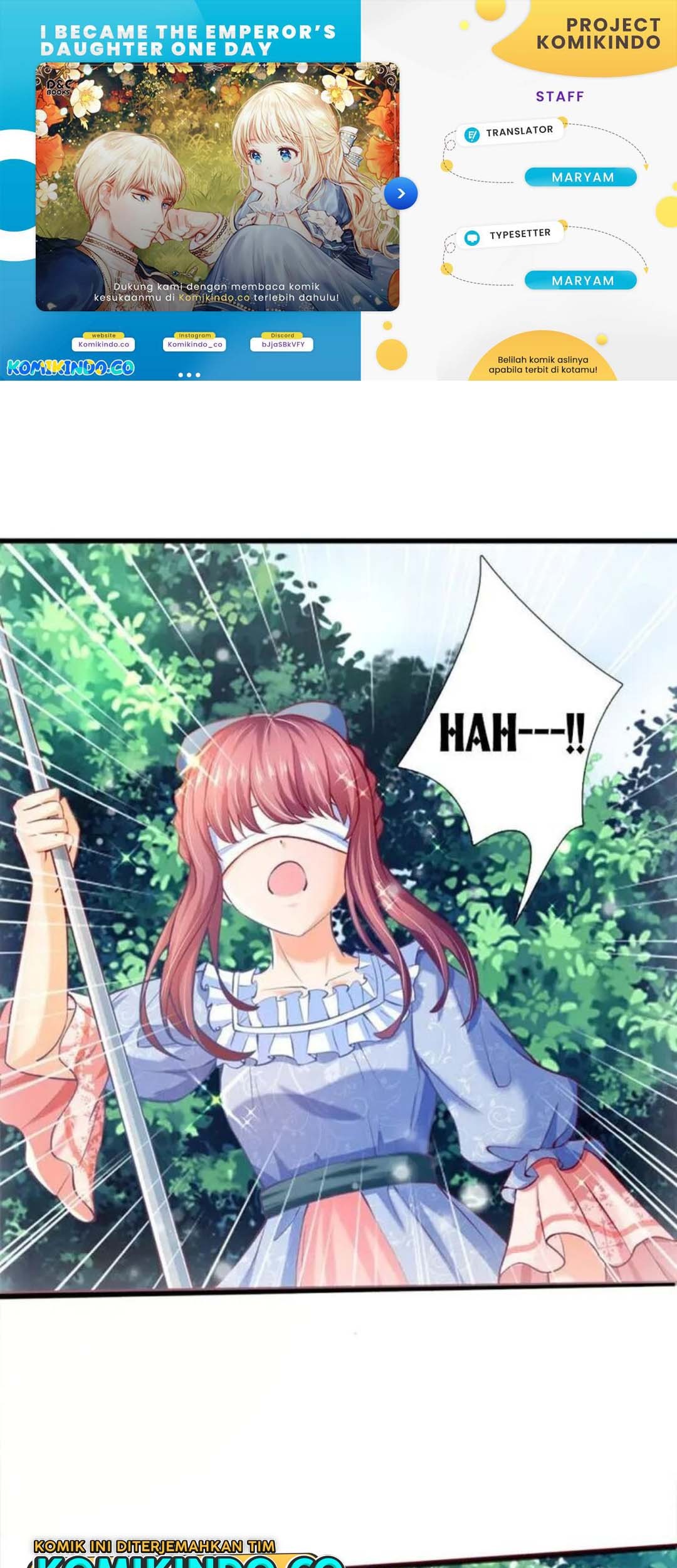 Komik I Became The Emperor’s Daughter One Day Chapter 186 gambar 1