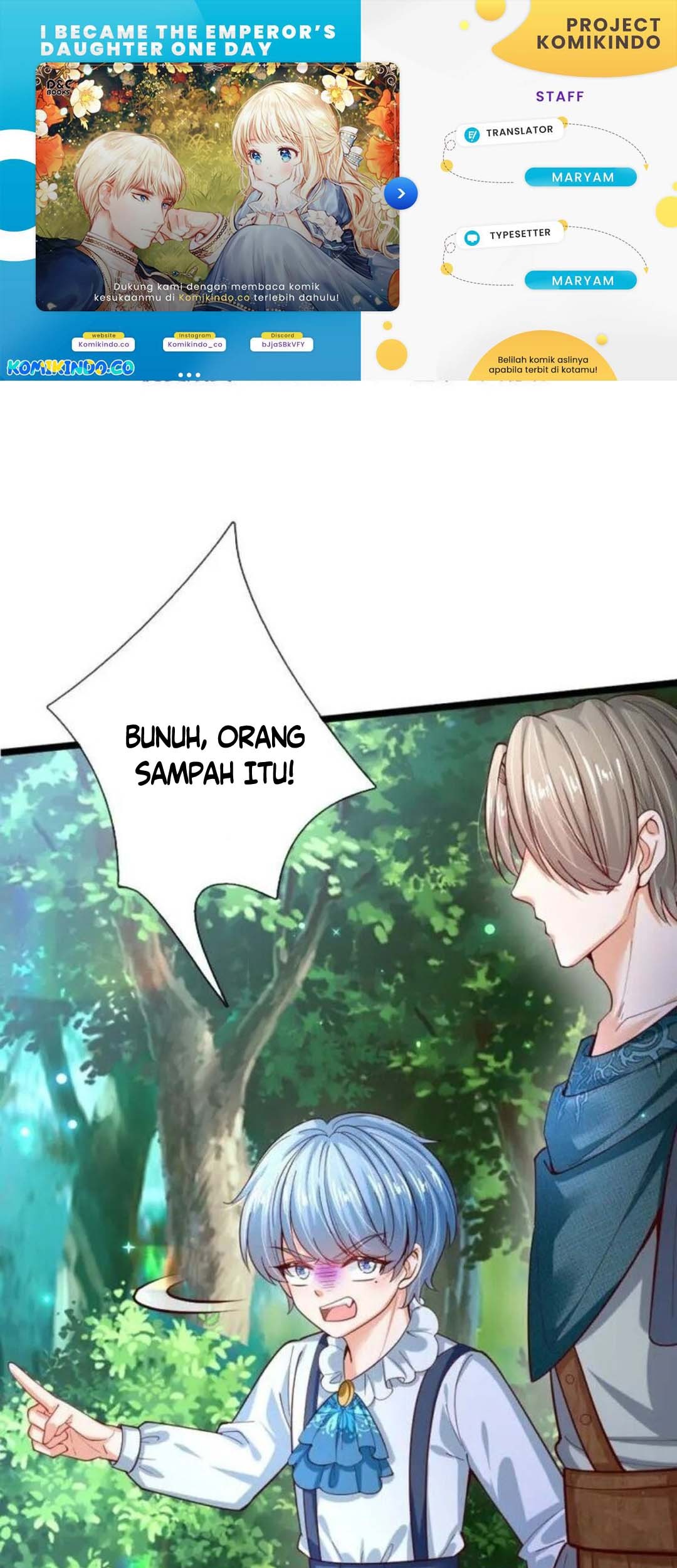 Komik I Became The Emperor’s Daughter One Day Chapter 183 gambar 1