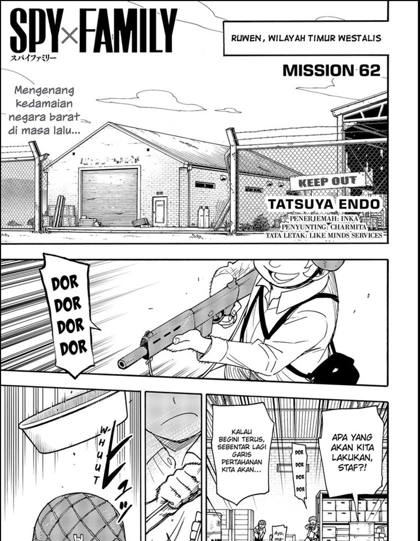Komik Spy X Family Chapter 62 gambar 1