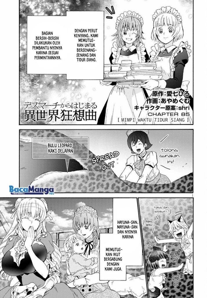 Manga Death March kara Hajimaru Isekai Kyousoukyoku Chapter 85 gambar 2