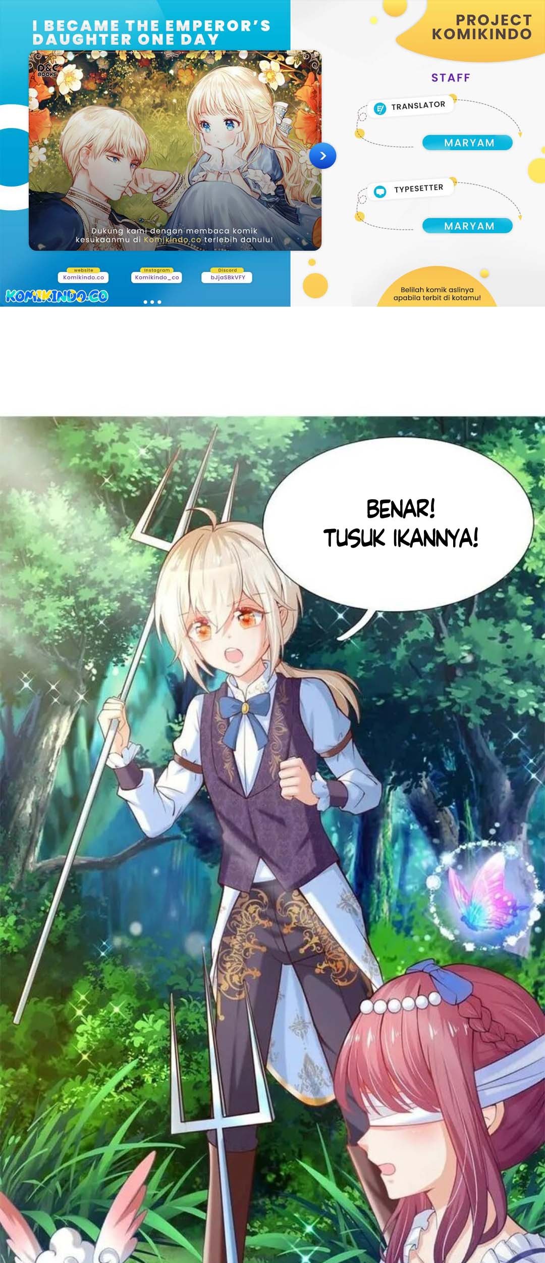 Komik I Became The Emperor’s Daughter One Day Chapter 187 gambar 1