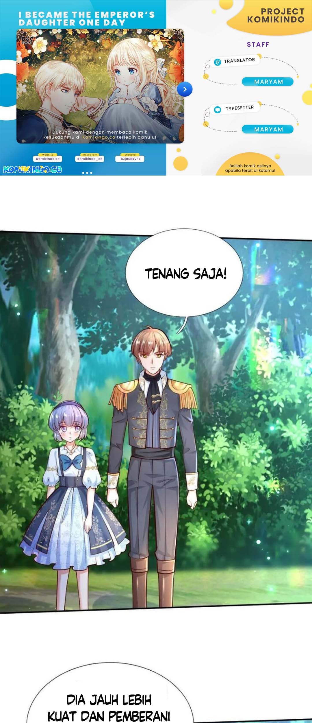 Komik I Became The Emperor’s Daughter One Day Chapter 191 gambar 1