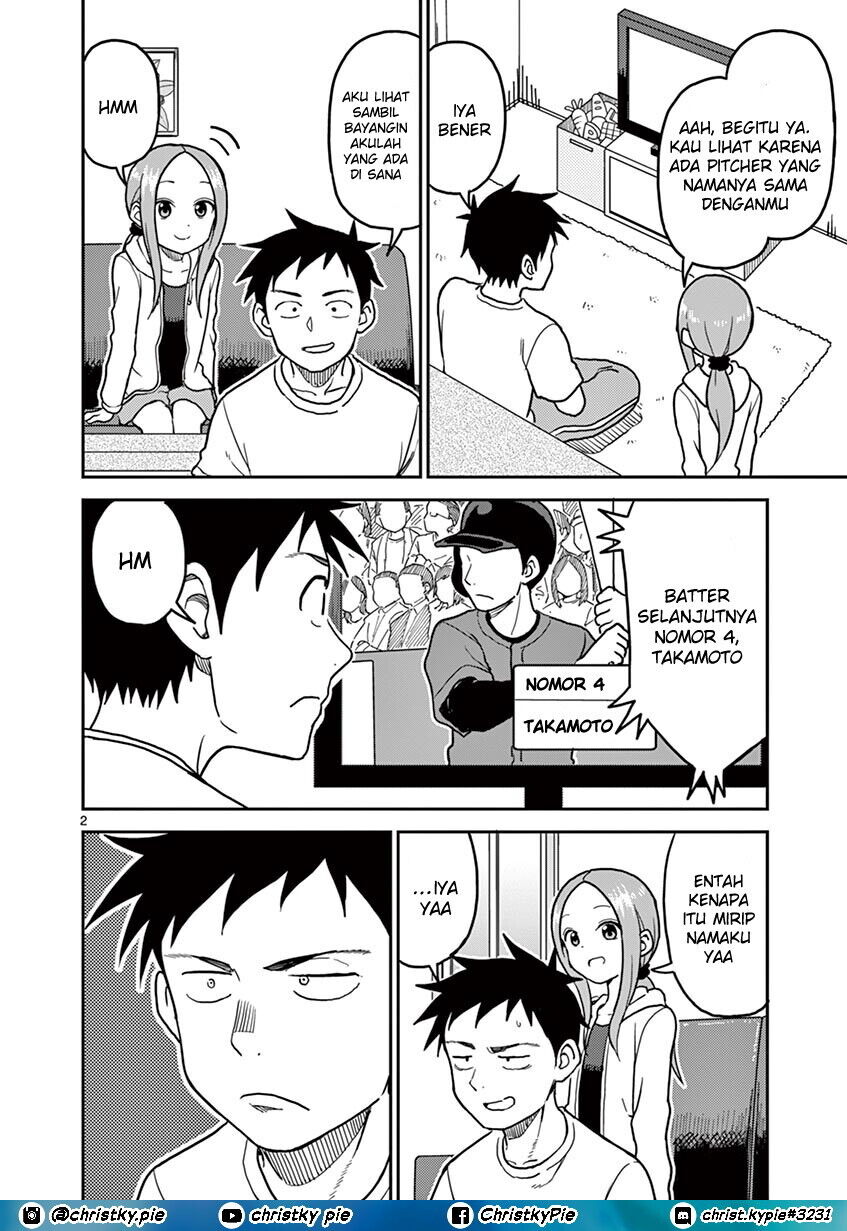 Karakai Jouzu no (Moto) Takagi-san Chapter 109 - Halaman 2