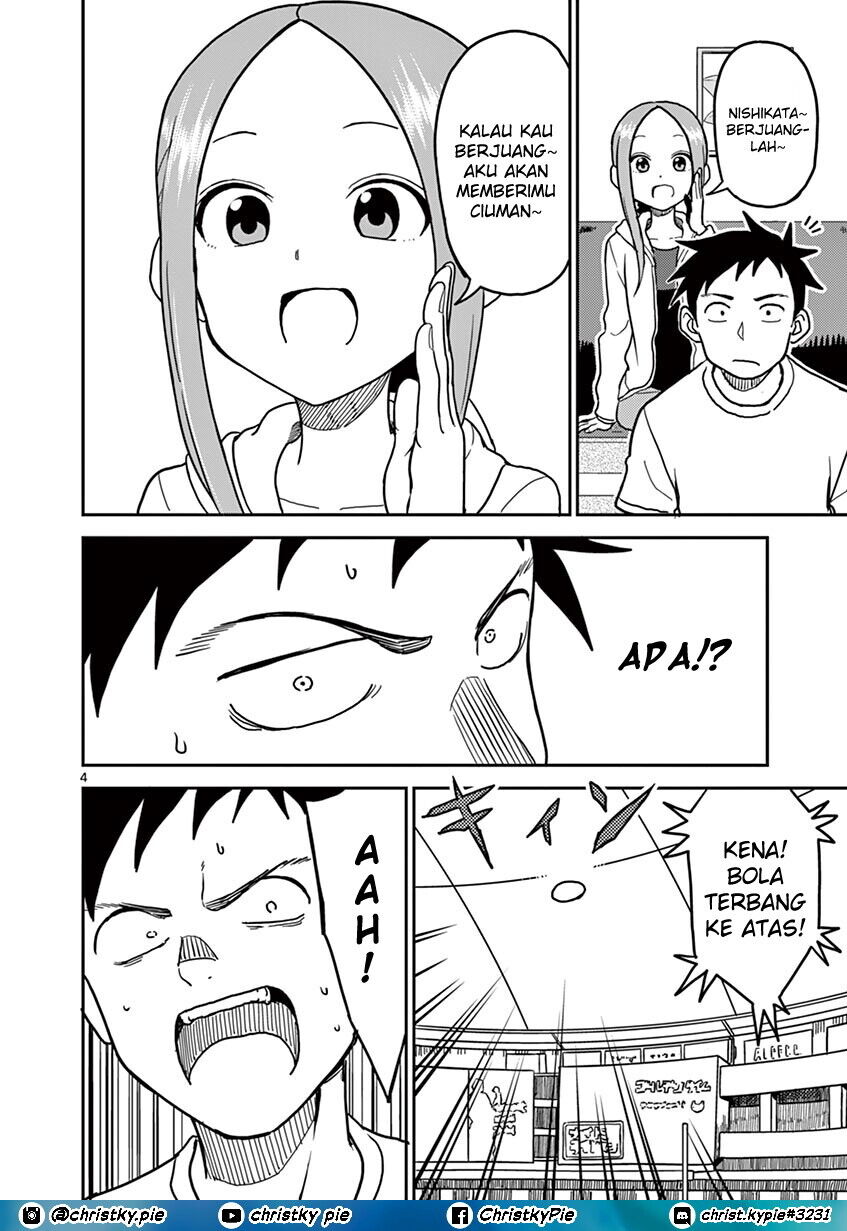 Karakai Jouzu no (Moto) Takagi-san Chapter 109 - Halaman 4