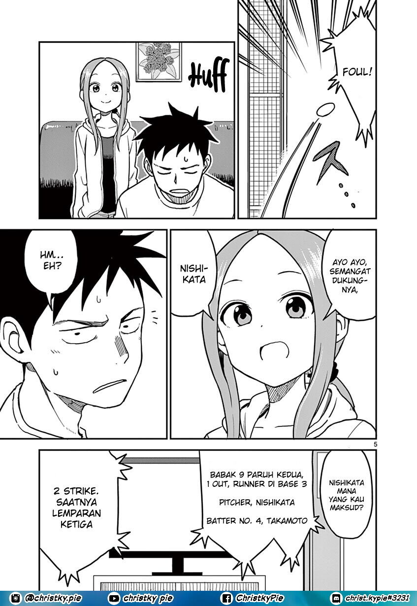 Karakai Jouzu no (Moto) Takagi-san Chapter 109 - Halaman 5