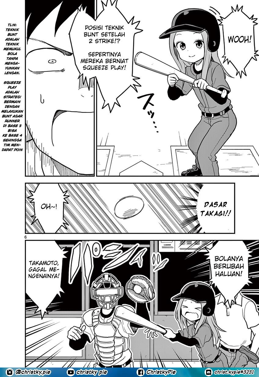 Karakai Jouzu no (Moto) Takagi-san Chapter 109 - Halaman 6