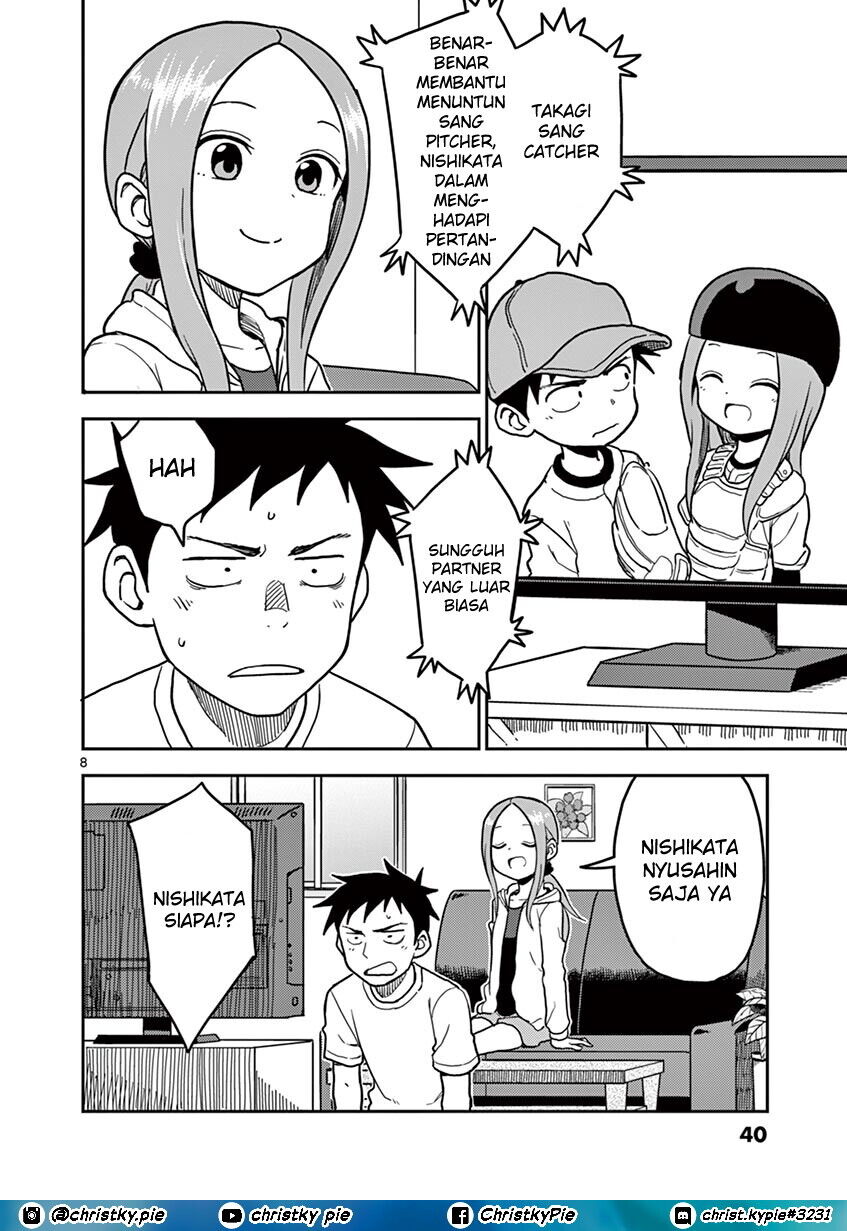 Karakai Jouzu no (Moto) Takagi-san Chapter 109 - Halaman 8