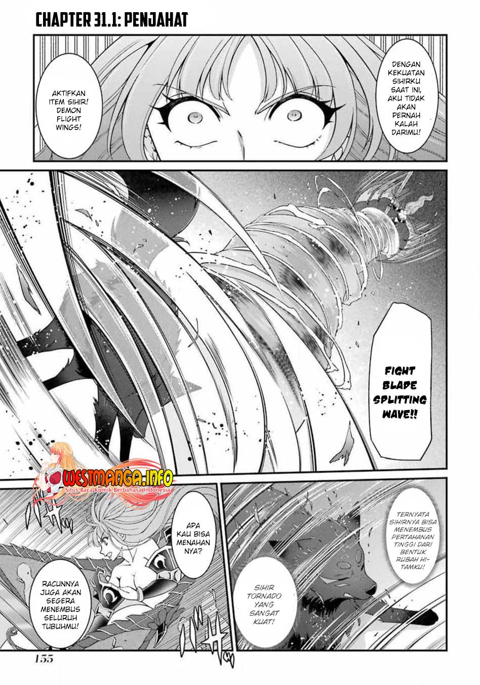 Manga Shikkoku tsukai no saikyo yusha nakama zen’in ni uragira retanode saikyo no mamono Chapter 31.2 gambar 2