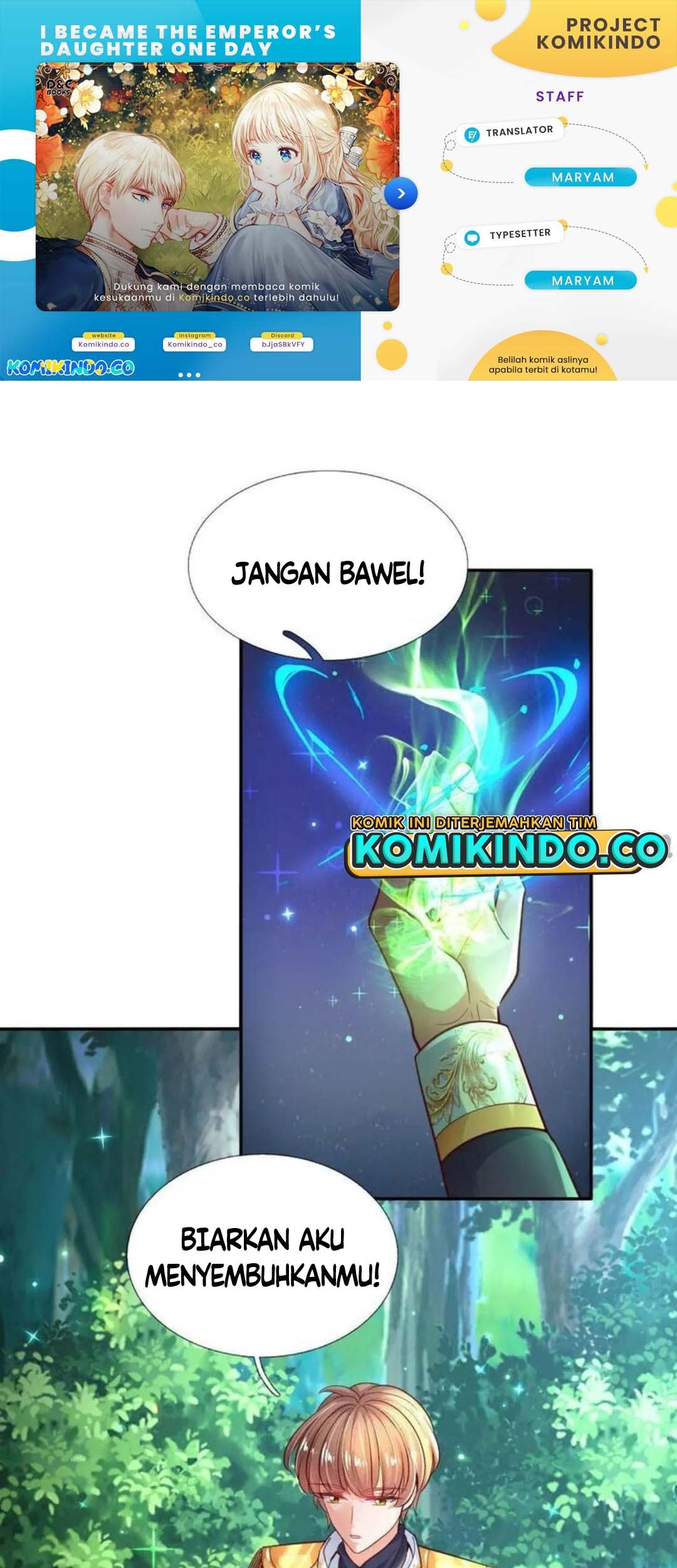 Komik I Became The Emperor’s Daughter One Day Chapter 196 gambar 1