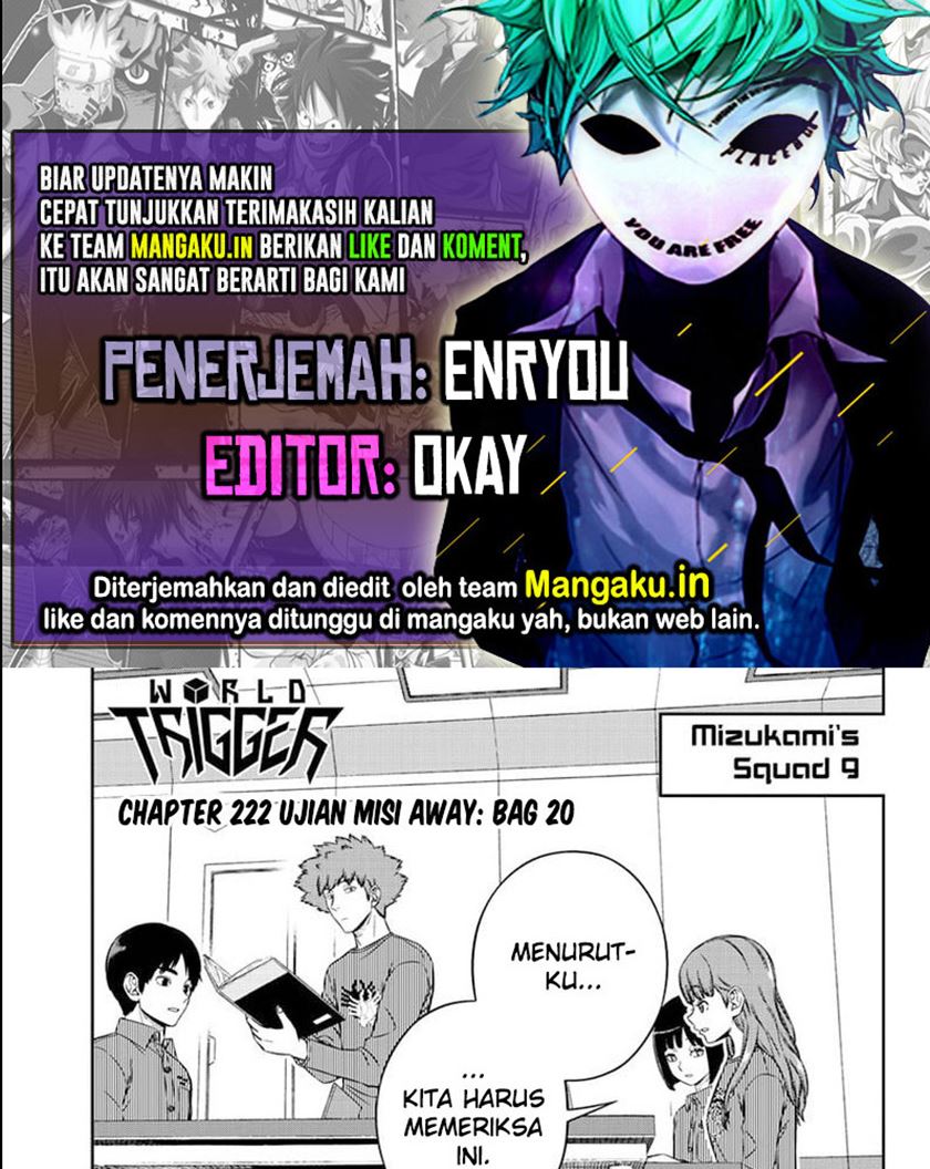 Komik World Trigger Chapter 222 gambar 1