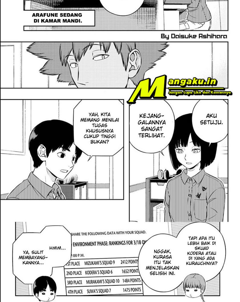 Manga World Trigger Chapter 222 gambar 2
