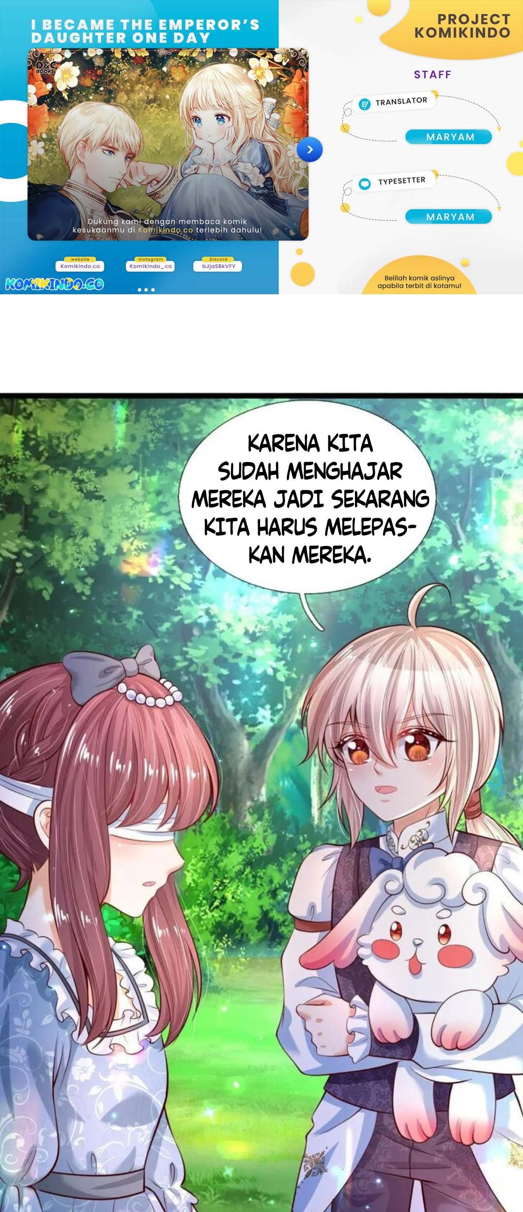 Komik I Became The Emperor’s Daughter One Day Chapter 197 gambar 1
