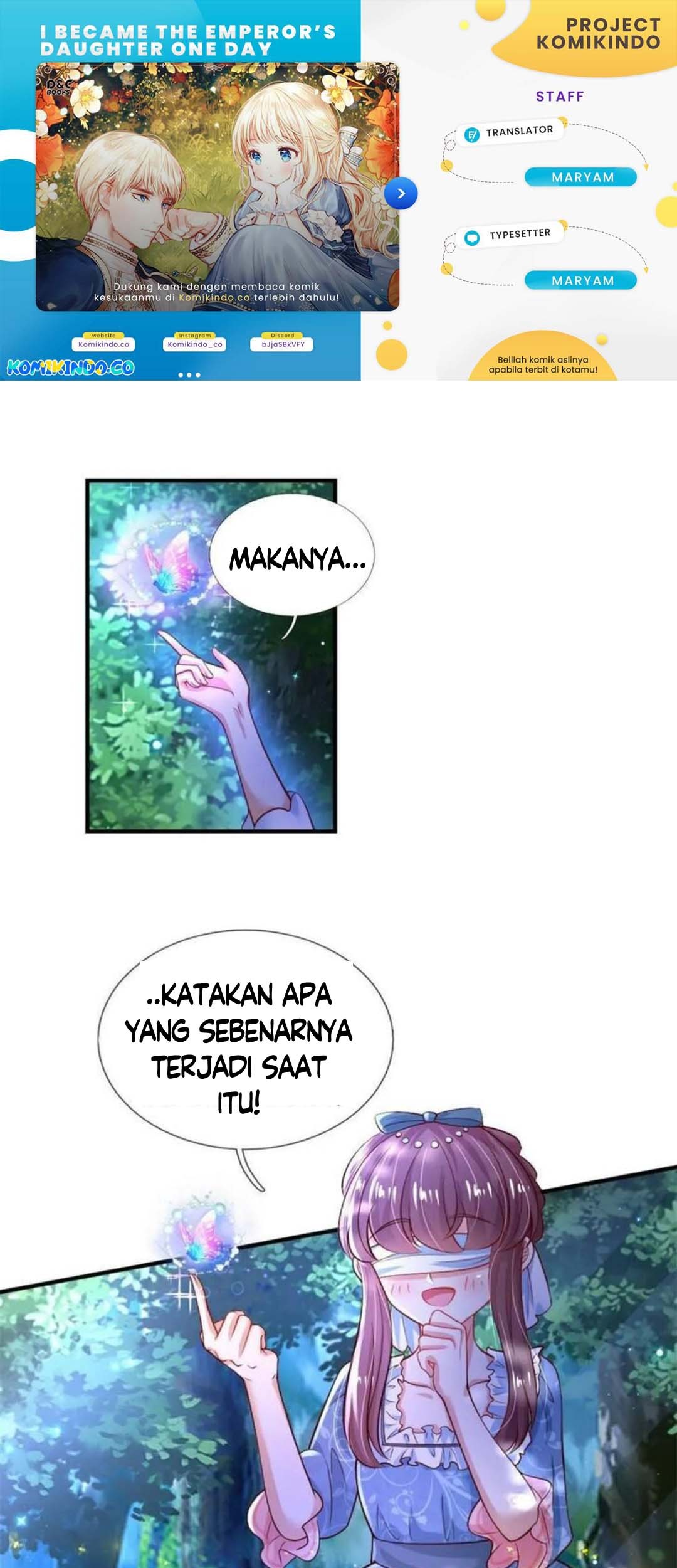 Komik I Became The Emperor’s Daughter One Day Chapter 199 gambar 1