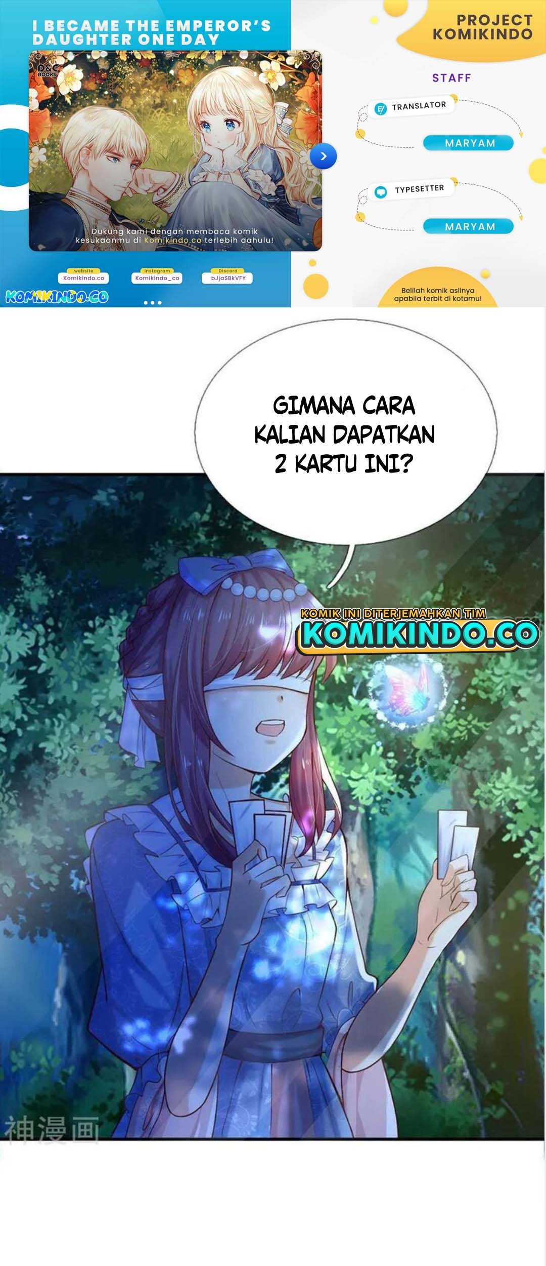 Komik I Became The Emperor’s Daughter One Day Chapter 198 gambar 1