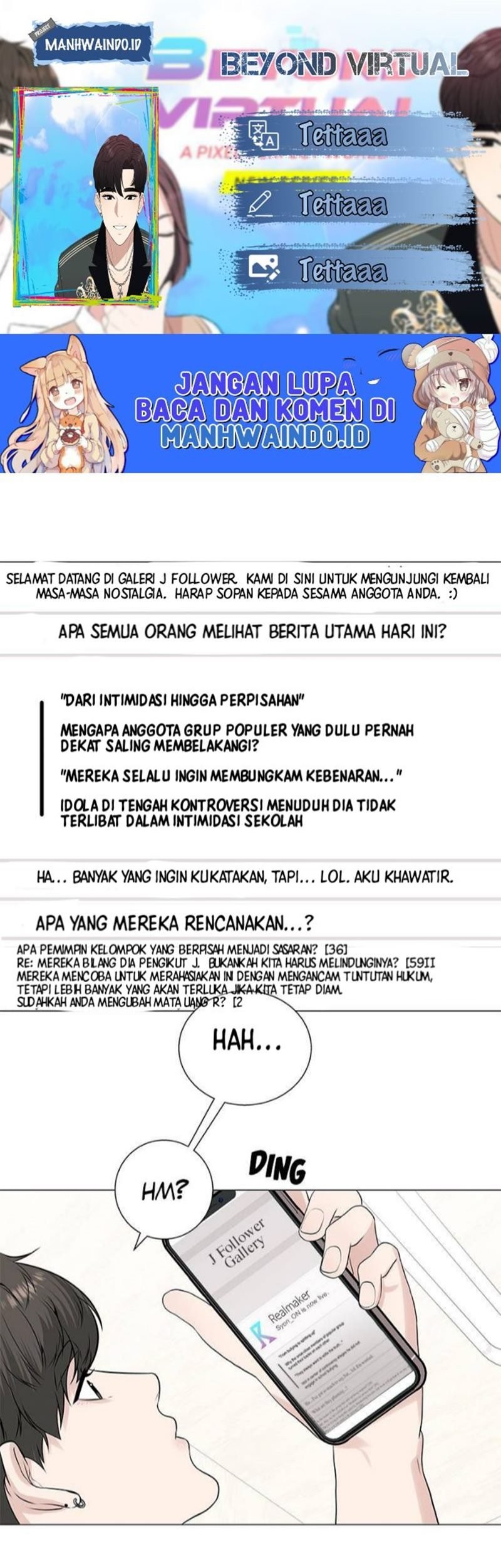 Komik Beyond Virtual Chapter 44 gambar 1