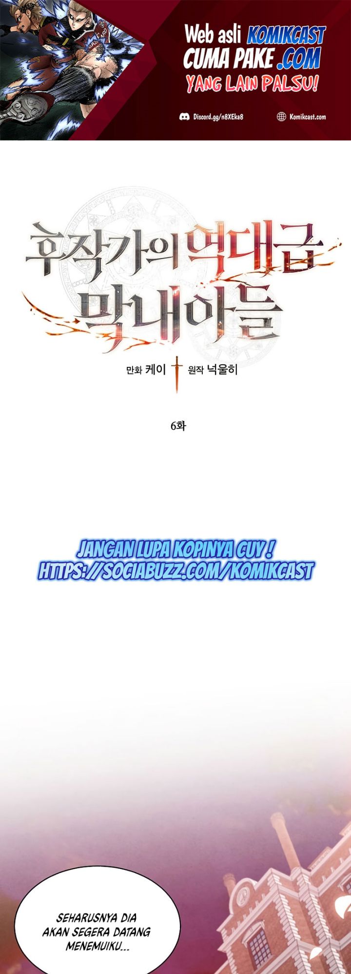 Manhwa Legendary Youngest Son of the Marquis House Chapter 06 gambar 2