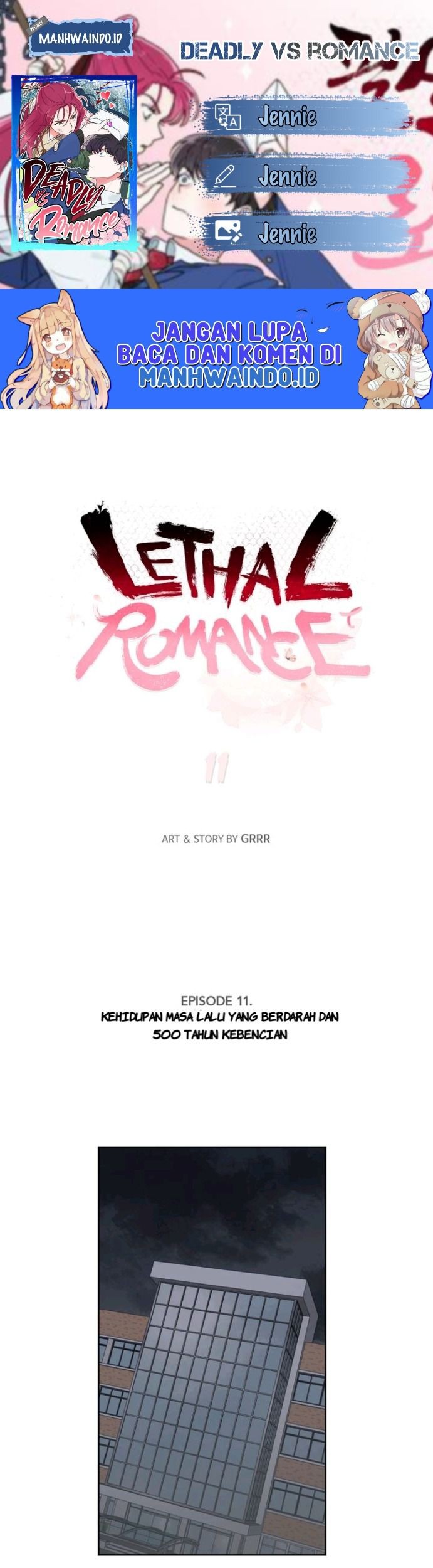 Komik Deadly VS Romance (Lethal Romance) Chapter 11 gambar 1