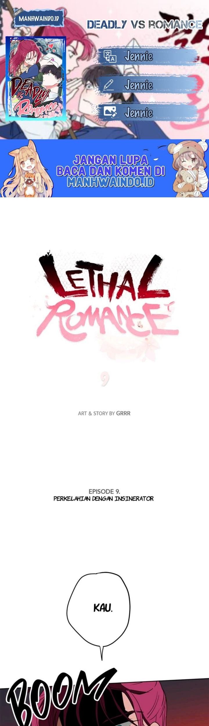 Komik Deadly VS Romance (Lethal Romance) Chapter 09 gambar 1